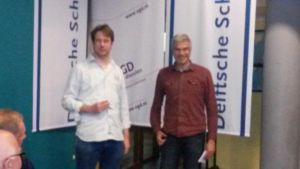 Winnaars ratingprijs t/m 2100: Mike Hoogland en Jan Peter van Zandwijk